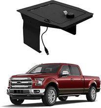 Load image into Gallery viewer, 2015-2024 Ford F150 and Ford 250 Super Duty Ford 350 Super Duty Ford 450 Super Duty and Ford Expedition console 4-digit combo lock gun safe 1
