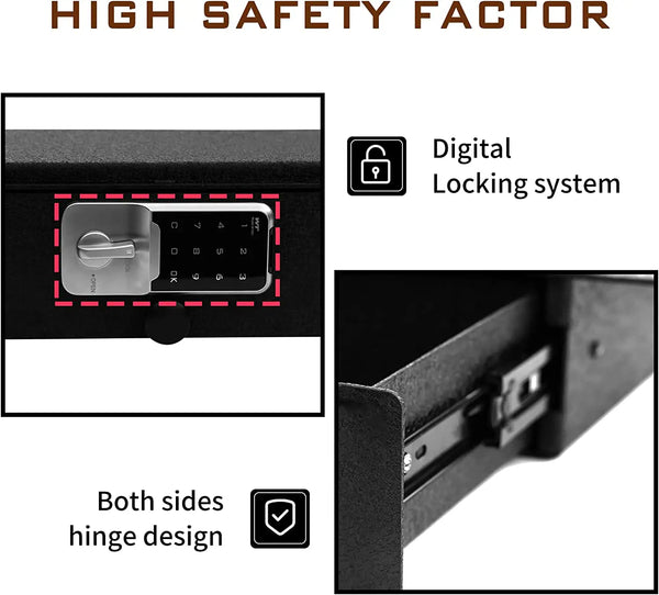 Tesla Model Y Under Seat Safes WASAI® Wasai