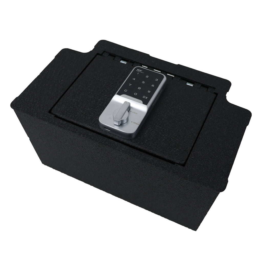 Chevrolet Silverado 1500/GMC Sierra 1500 Center Console Safe (Electronic Number Lock) : 2023-2025