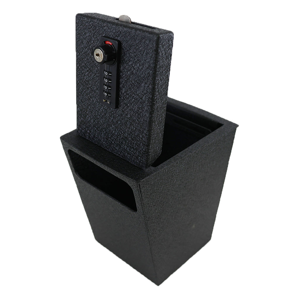 Hyundai Santafe Center Console Safe (4-Digit Combo Lock with Key) : 2021-2023