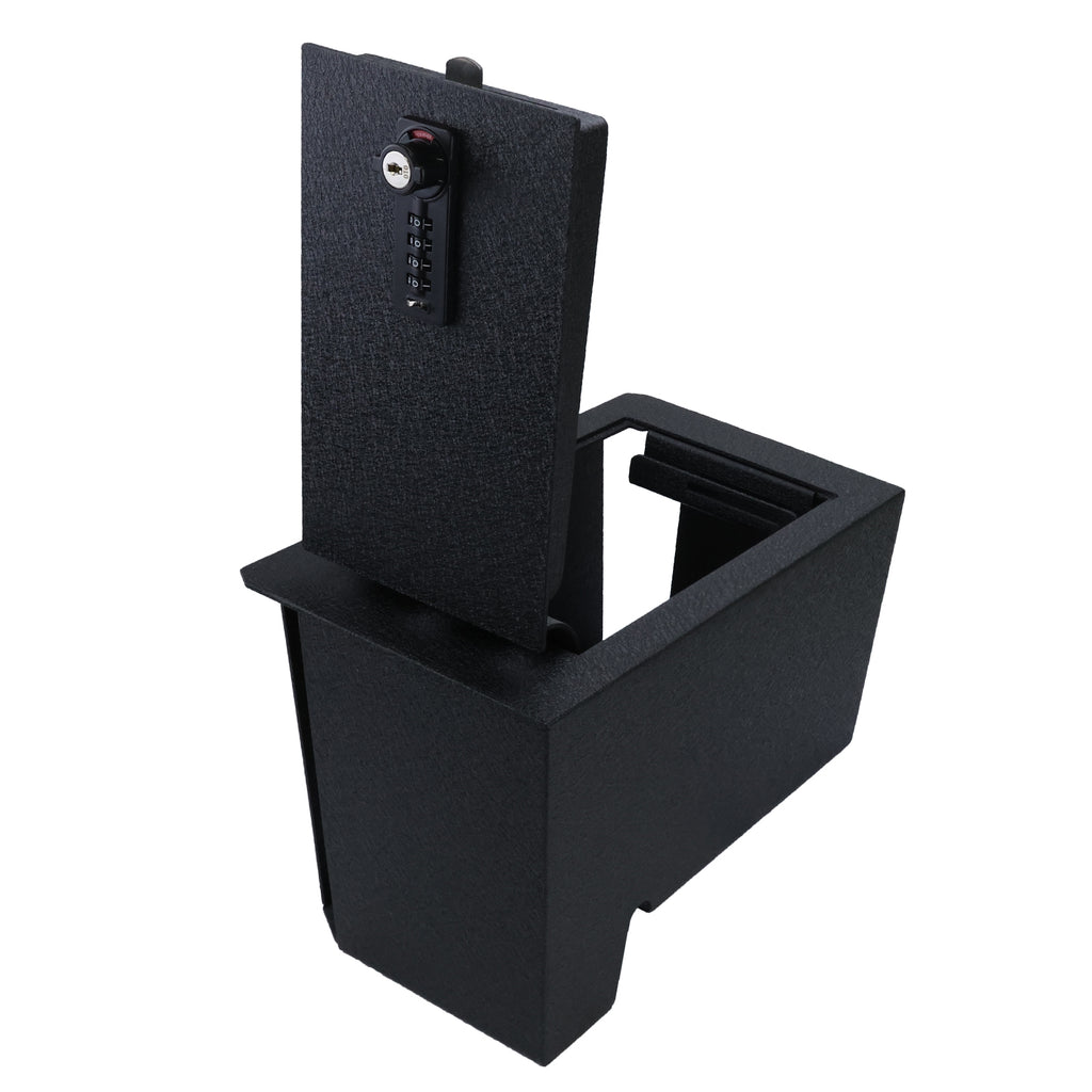 Pro Toyota Tundra and Toyota Sequoia Center Console Safe (4-Digit Combo Lock with Key) : 2022-2026