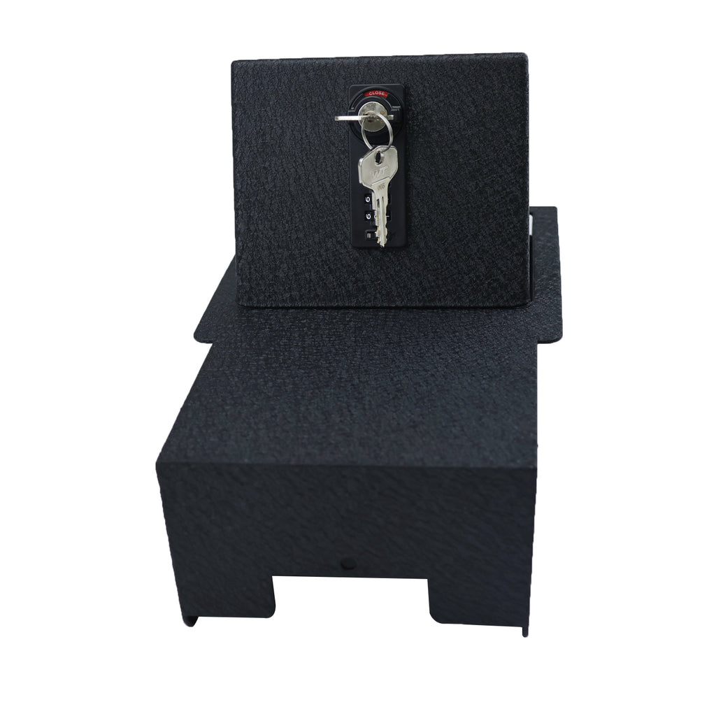 Tesla Model Y 2021-2024, Model 3 2021-2023 Center Console Safe (4-Digit Combo Lock with Key)