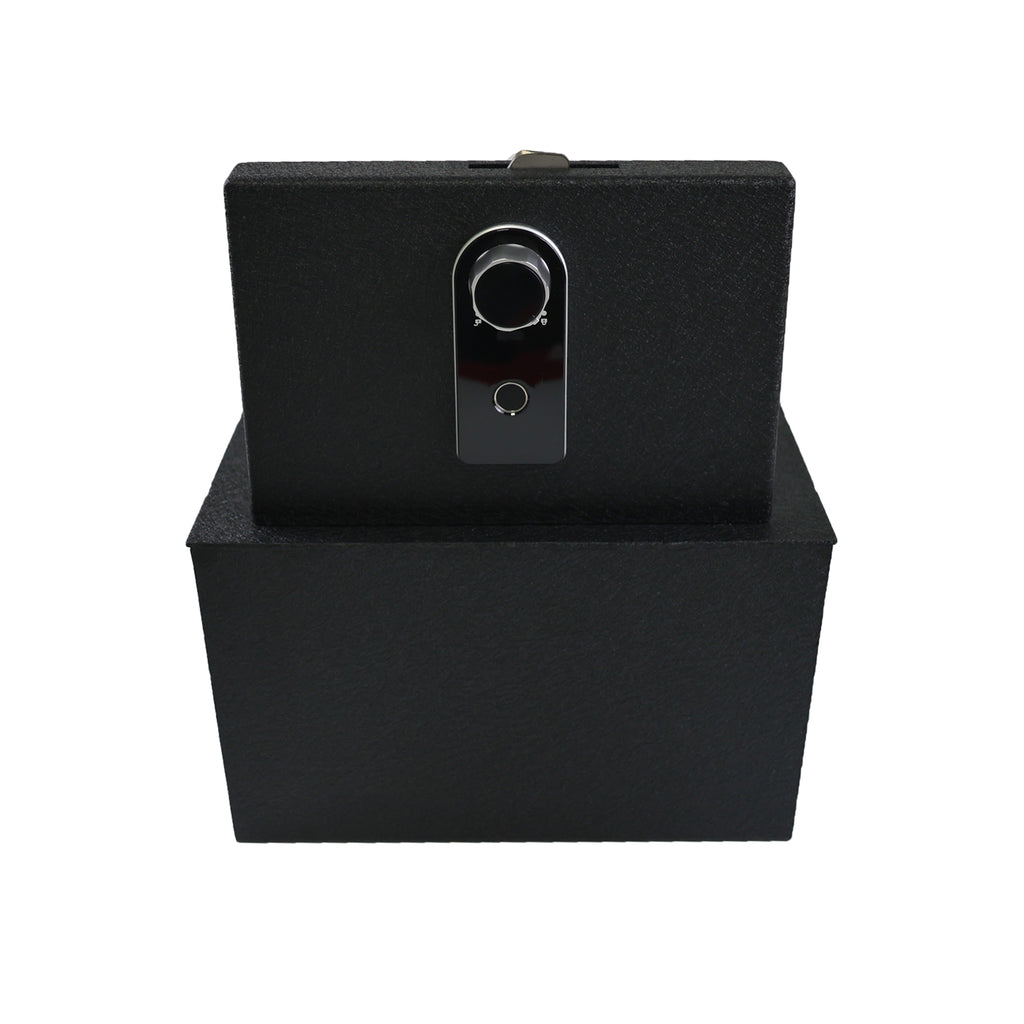 Cadillac Escalade Center Console Safe (Fingerprint Lock with Key) : 2021-2024