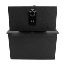 Load image into Gallery viewer, Pro Chevy Silverado 1500/2500/3500 and GMC Sierra 1500/2500/3500 Center Console Safe (Fingerprint Lock with Key) : 2019-2022