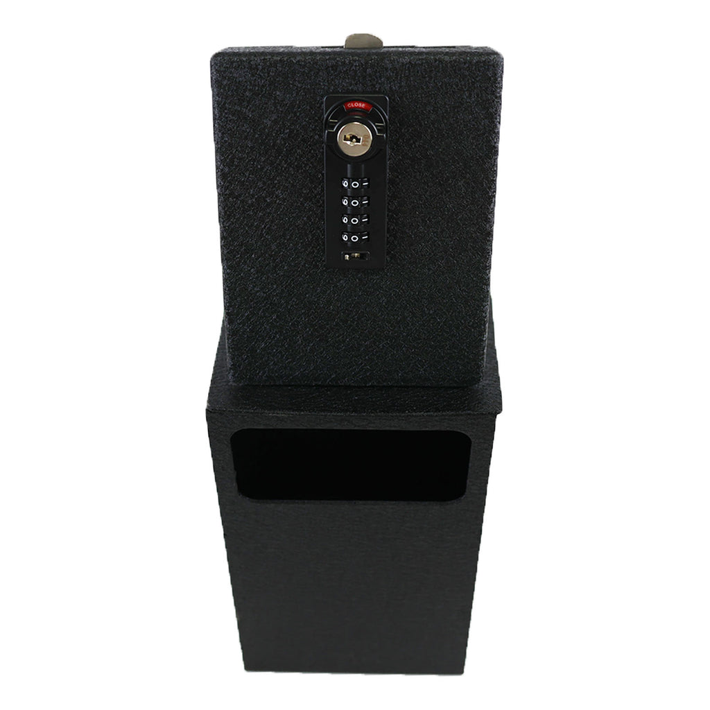 Hyundai Santafe Center Console Safe (4-Digit Combo Lock with Key) : 2021-2023