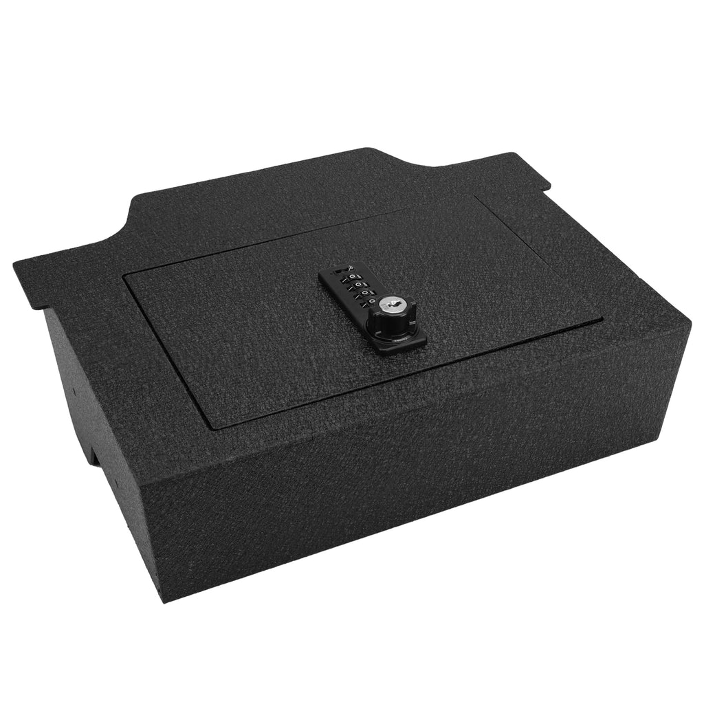 Pro Dodge Ram 1500/2500/3500 Center Console Safe (4-Digit Combo Lock with Key) : 2019-2025