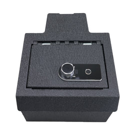 Chevrolet Silverado EV/ GMC Sierra EV Center Console Safe (Fingerprint Lock with Key) : 2024-2025