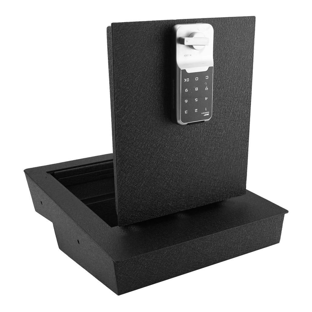 Pro Chevy Silverado 1500/2500/3500 and GMC Sierra 1500/2500/3500 Under Bench Seat Safe (Electronic Number Lock) : 2014-2019