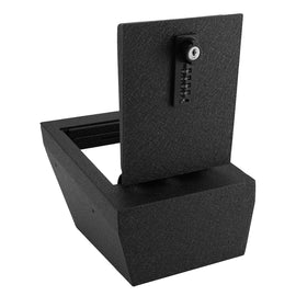 Pro Tesla Model S and Model X Center Console Safe (4-Digit Combo Lock with Key) : 2021-2025