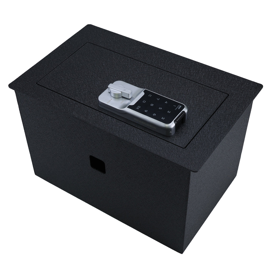 Pro Chevy Suburban Chevy Tahoe/Silverado and GMC Yukon/Yukon XL/Sierra 1500/2500/3500 Center Console Safe (Electronic Number Lock) : 2014-2020