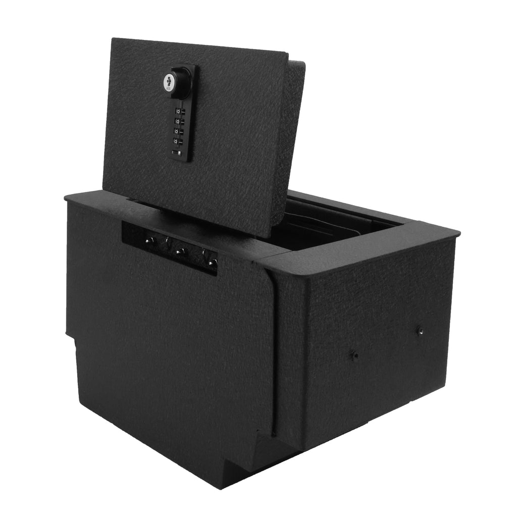 Pro Ford F150 Full Floor Center Console Safe ( 4-Digit Combo Lock with Key) : 2025-2026