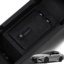 Toyota Camry Center Console Safe (4-Digit Combo Lock with Key) : 2018-2024