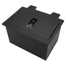 Load image into Gallery viewer, Pro Chevy Silverado 1500/2500/3500 and GMC Sierra 1500/2500/3500 Center Console Safe (Fingerprint Lock with Key) : 2019-2022