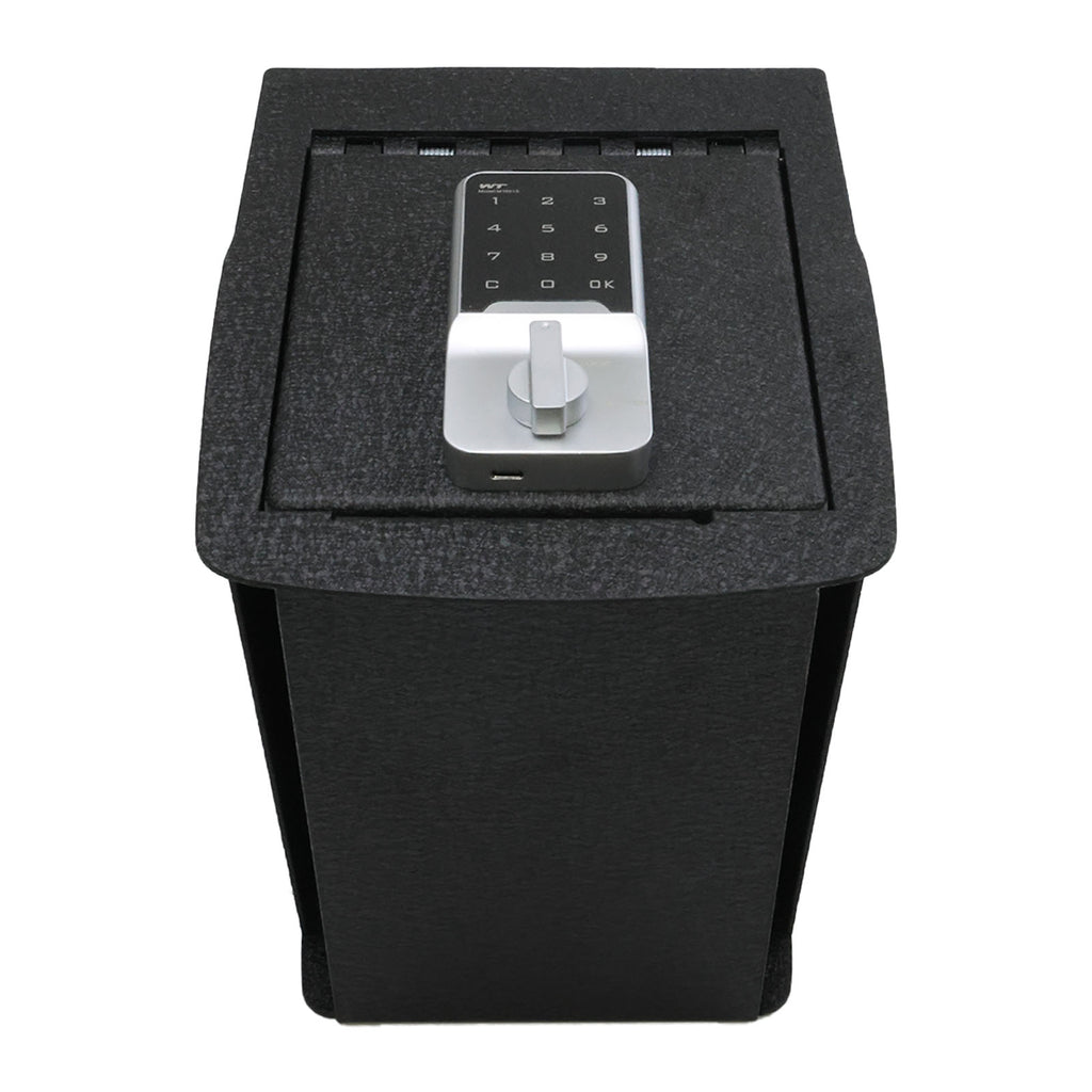 Kia Telluride Center Console Safe (Electronic Number Lock) : 2019-2025，Not Suitable For Cigarette Lighter Version