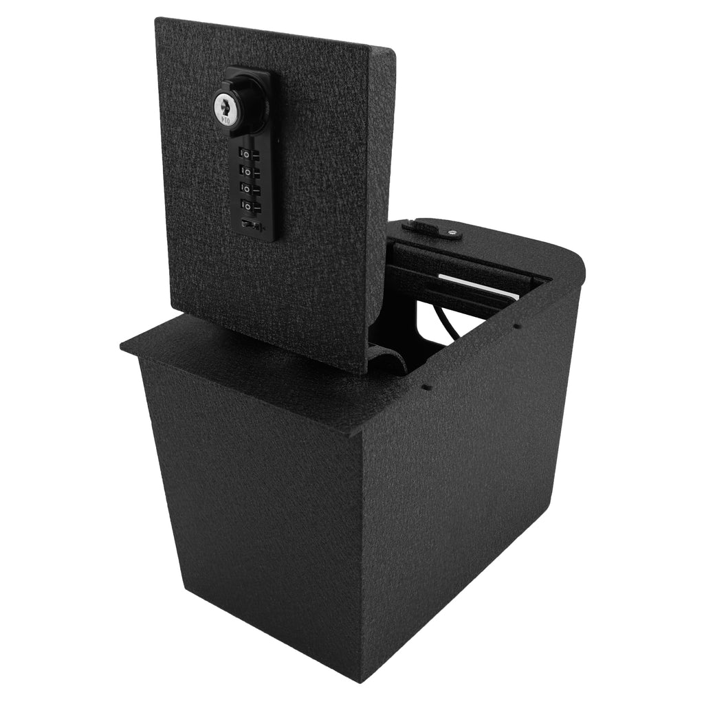 Pro Toyota RAV4 Center Console Safe (4-Digit Combo Lock with Key) : 2019-2025