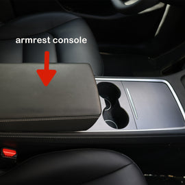 Tesla Model 3 2024-2025 Center Console Safe (4-Digit Combo Lock with Key)