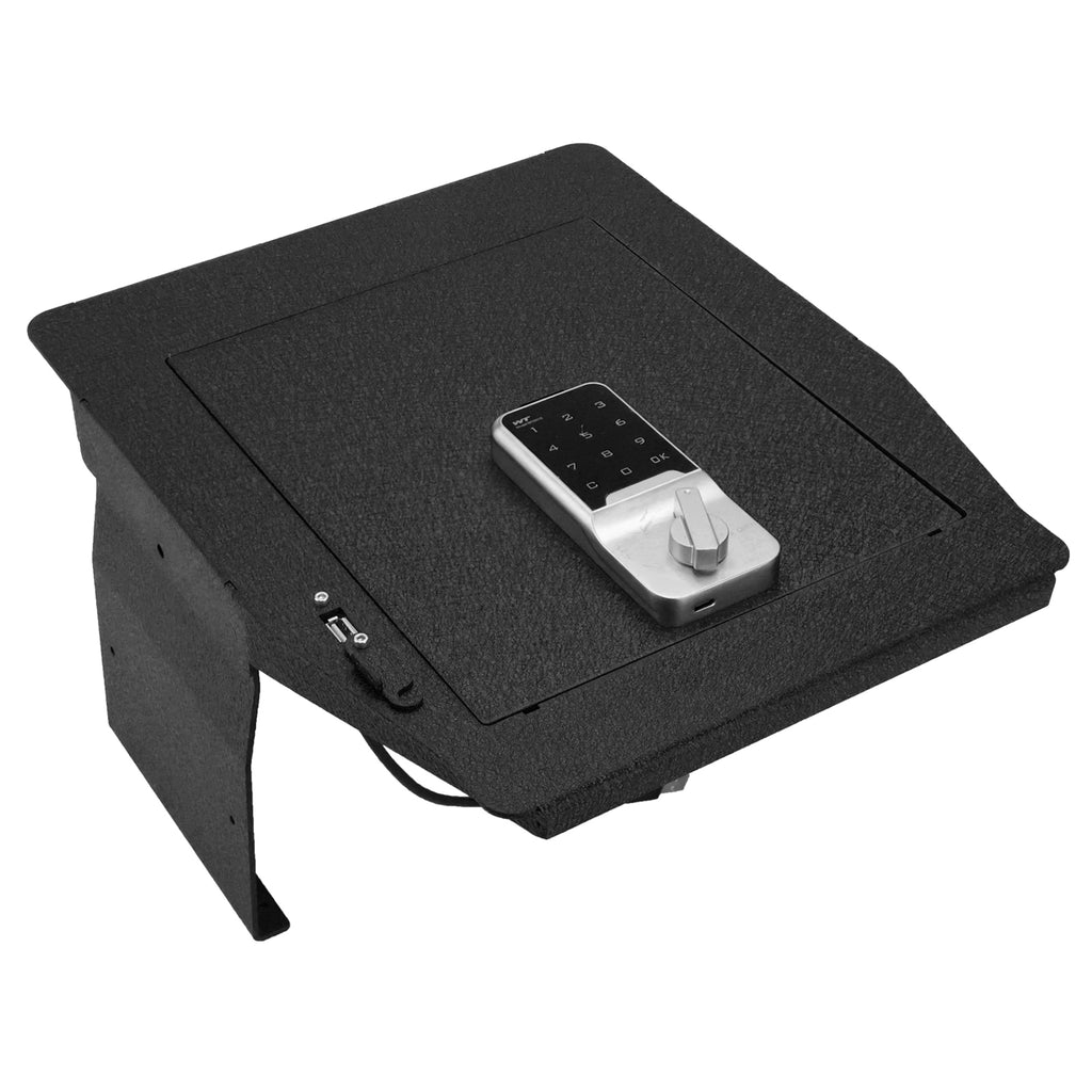 Pro Ford F150 and Ford F-250/350/450 Super Duty and Ford Expedition Center Console Safe (Electronic Number Lock) : 2015-2024