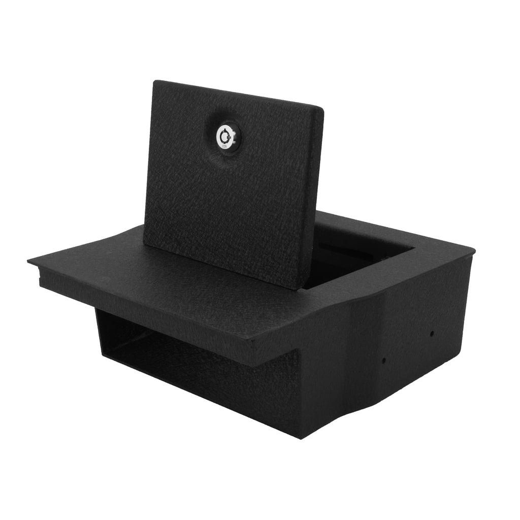 Ford F150 40/20/40 Bench Seat Fold Down Armrest Console Safe (triple lock) : 2015-2020