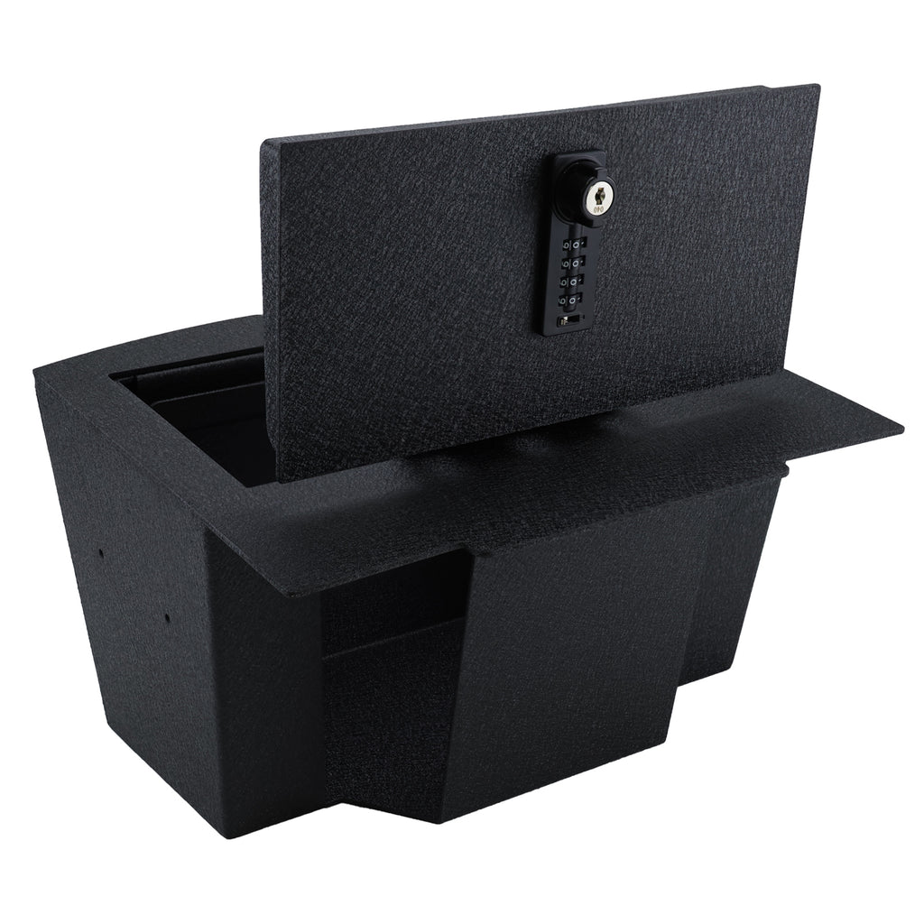 Pro Dodge Ram 1500/2500/3500 and Ram 1500 Classic Center Console Safe (4-Digit Combo Lock with Key) : 2009-2019