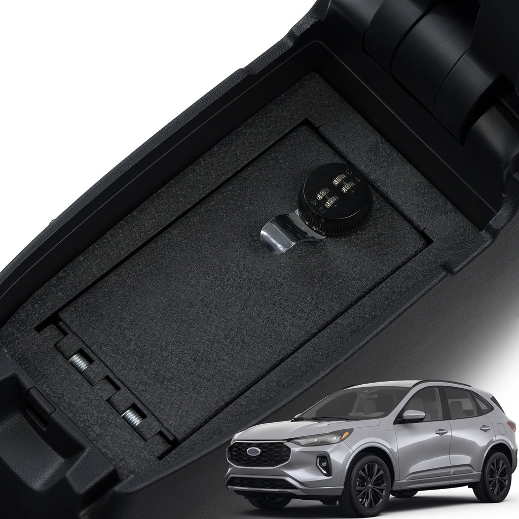 Ford Escape Center Console Safe (4-Digit Combo Lock) : 2020-2025