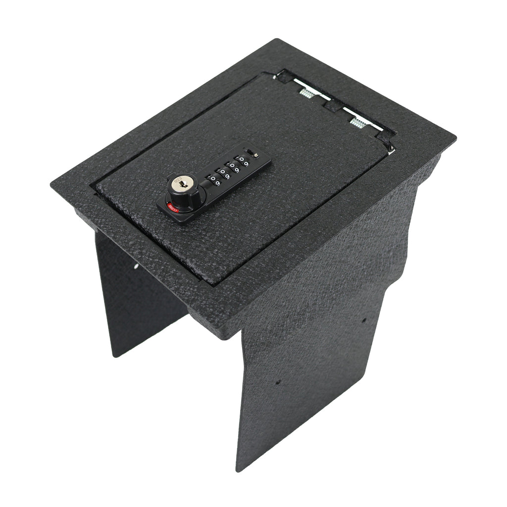 Ford Explorer Center Console Safe (4-Digit Combo Lock with Key) : 2013-2019