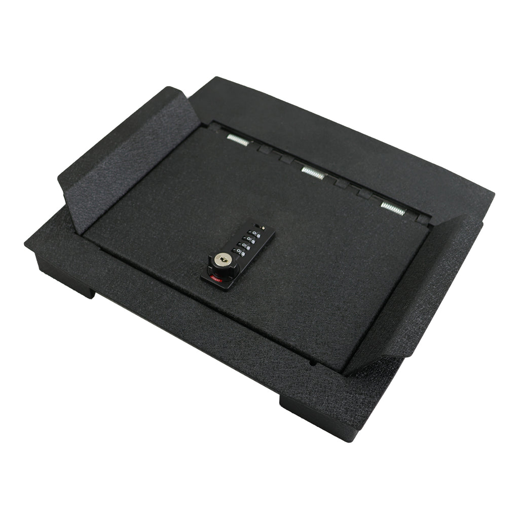Ford  F250 Super Duty Center Console Safe (4-Digit Combo Lock with Key) : 2023-2025
