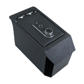 Toyota Camry Center Console Safe (Fingerprint Lock with Key) : 2018-2024