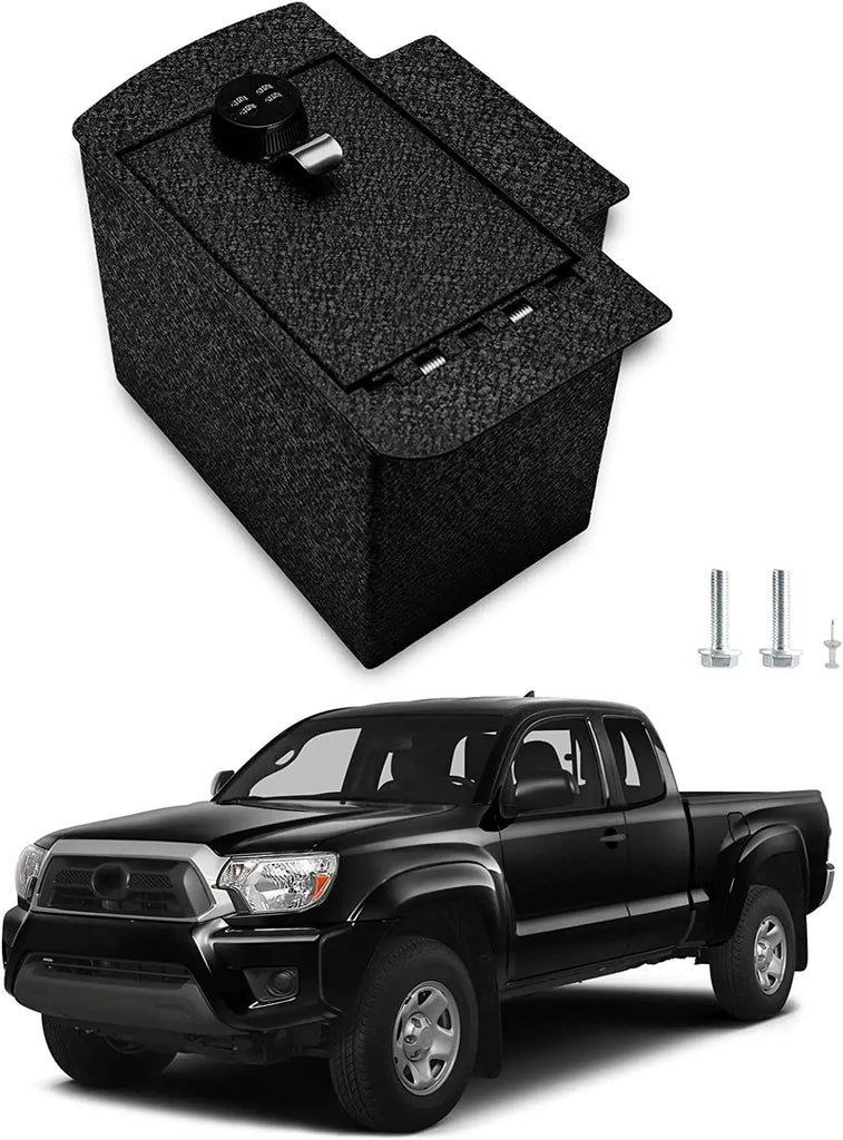 2005-2015 Toyota Tacoma console 4-digit combo lock gun safe 2