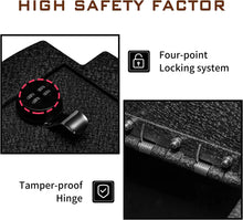 Load image into Gallery viewer, Instructions for 2005-2015 Toyota Tacoma console gun Safe 4-digit combo lock