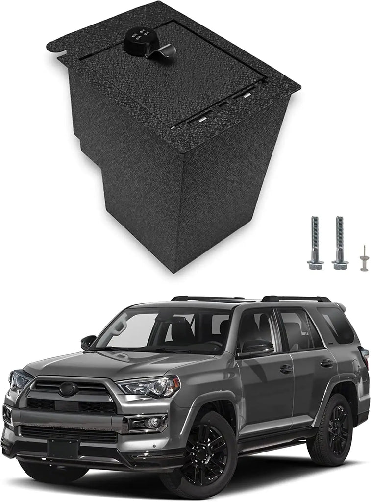 2010-2022 Toyota 4Runner console 4-digit combo lock gun safe 2