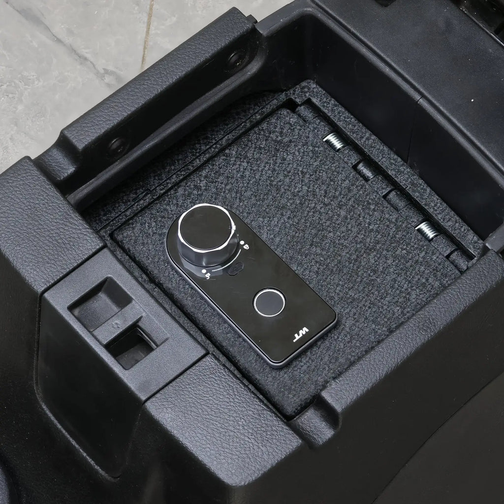 2011-2017 Jeep Wrangler JK console fingerprint lock gun safe-1