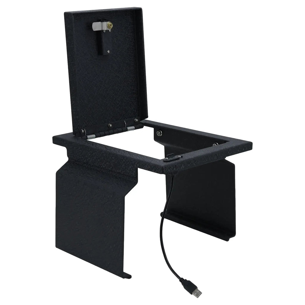 2012-2014 Ford F150 Ford Raptor and Ford Platinum console 4-digit combo lock with key gun safe 6