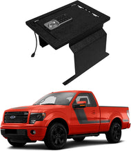 Cargar imagen en el visor de la galería, 2012-2014 Ford F150 and Ford Platinum console electronic keypad lock gun safe 1