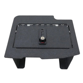 2013-2017 Dodge Ram Trucks with CD Player console 4-digit combo lock with key gun safe 2