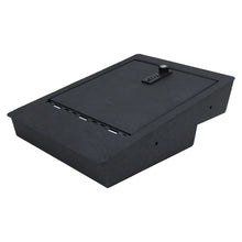 Cargar imagen en el visor de la galería, 2014-2020 Chevrolet Silverado 1500 2500 3500 and GMC Sierra 1500 2500 3500 under seat console 4-digit combo lock with key gun safe 2