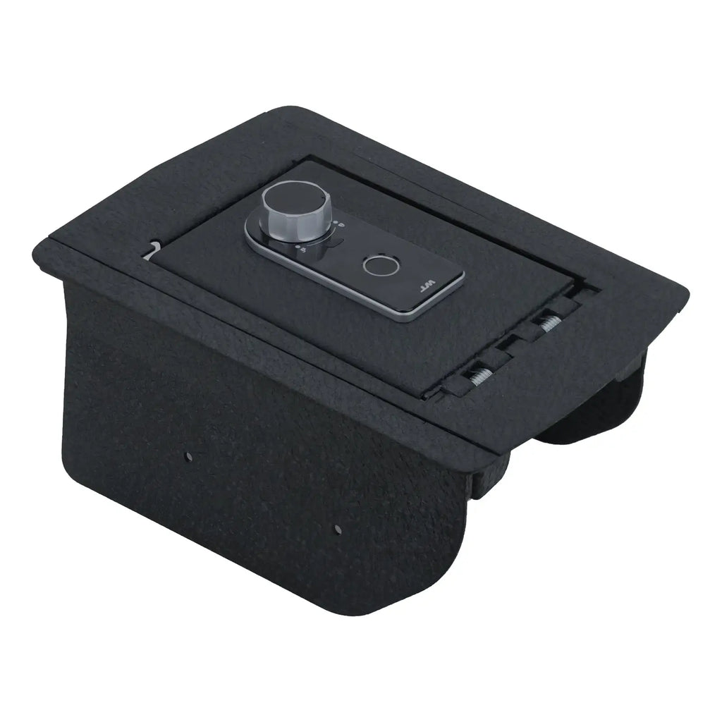 2014-2020 Jeep Grand Cherokee without CD Player console fingerprint lock gun safe
