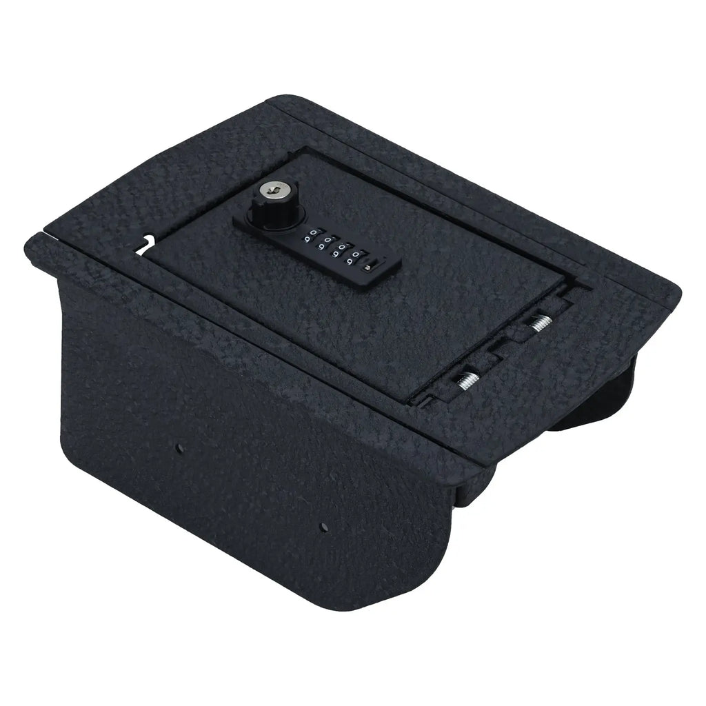 2014-2020 Jeep Grand Cherokee without CD console 4-digit combo lock with key gun safe 4