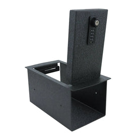 2015-2019 Subaru Outback console 4-digit combo lock with key gun safe 2