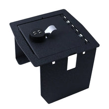 Cargar imagen en el visor de la galería, 2018-2024 Jeep Wrangler JL and Jeep Gladiator console 4-digit combo lock gun safe 1
