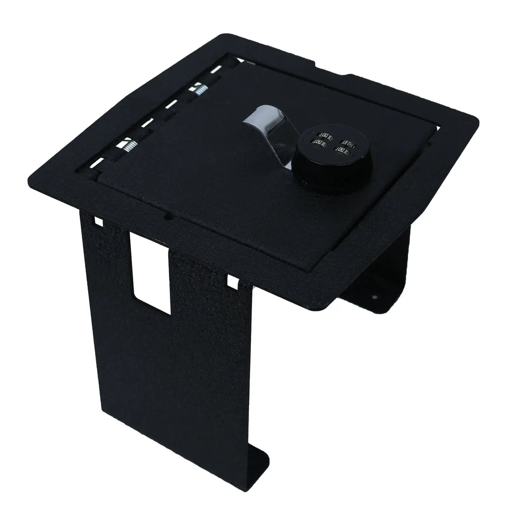 2018-2024 Jeep Wrangler JL and Jeep Gladiator console 4-digit combo lock gun safe 6