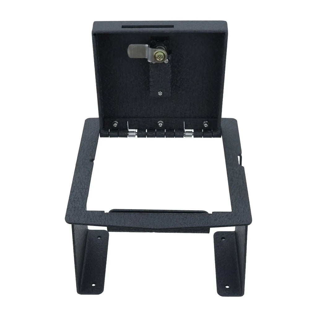 2018-2024 Jeep Wrangler JL and Jeep Gladiator console 4-digit combo lock with key gun safe 4