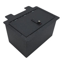 Load image into Gallery viewer, 2019-2022 Chevy Silverado 1500 2500 3500 and GMC Sierra 1500 2500 3500 console 4-digit combo lock with key gun safe 1