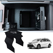 Load image into Gallery viewer, 2021-2024 Toyota Sienna console fingerprint lock gun safe-1