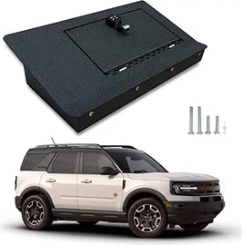 2021-2024 Ford Bronco Sport under seat console 4-digit combo lock gun safe 2