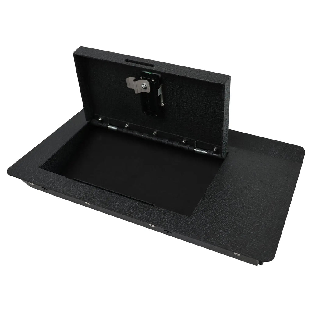 2021-2024 Ford Bronco Sport under seat console fingerprint lock gun safe-5