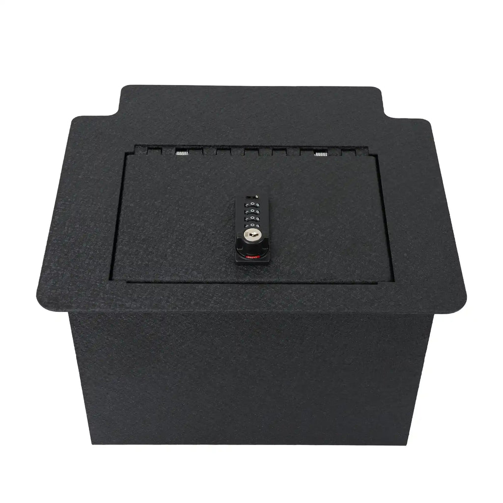 2021-2024 GMC Yukon GMC Yukon Denali and GMC Yukon XL console 4-digit combo lock with key gun safe 1