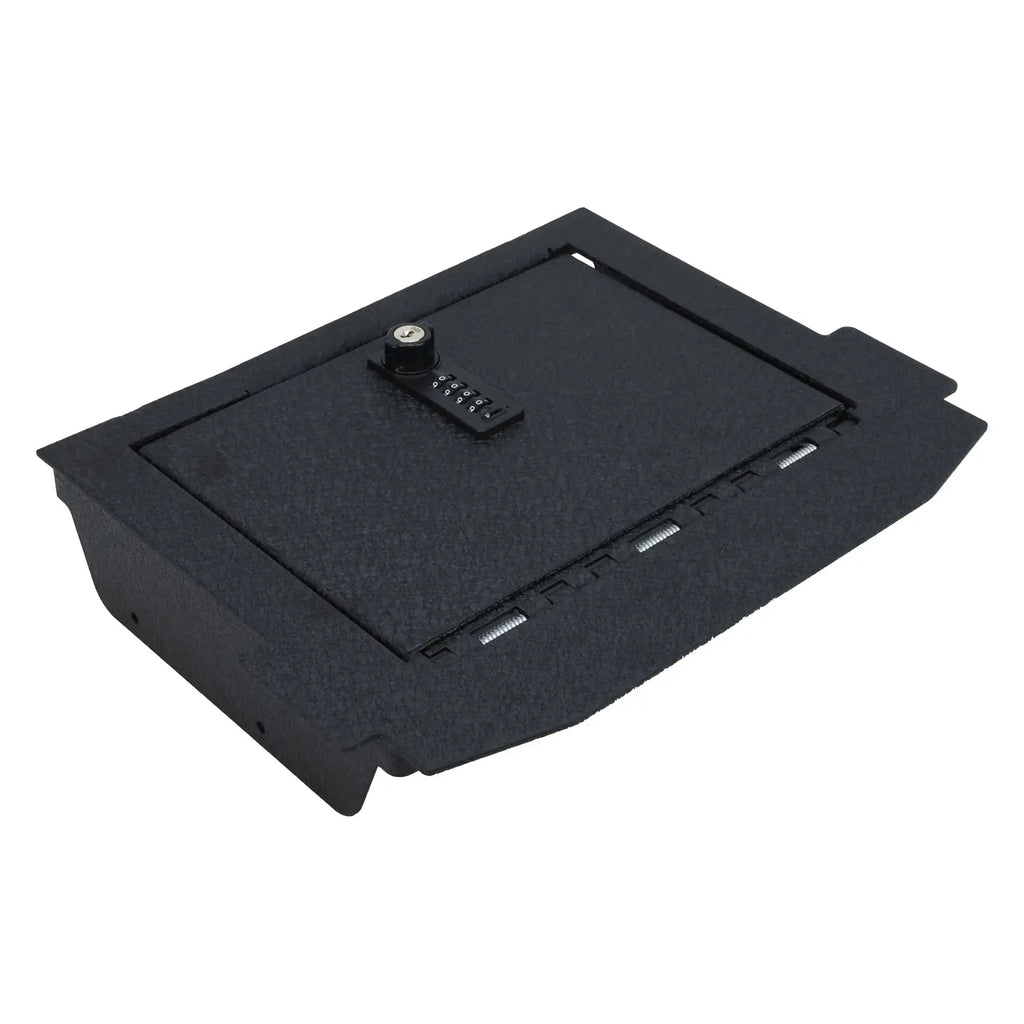 2021-2024 Ram TRX and Ram GT console 4-digit combo lock with key gun safe 1