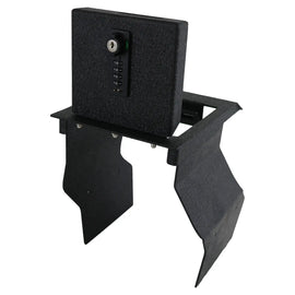 back side open of key lock center console gun safe for 2021-2024 Toyota Sienna