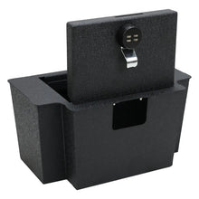 Load image into Gallery viewer, 2022-2024 Chevrolet Silverado and GMC Sierra 1500 2500 3500 console 4-digit combo lock gun safe 2