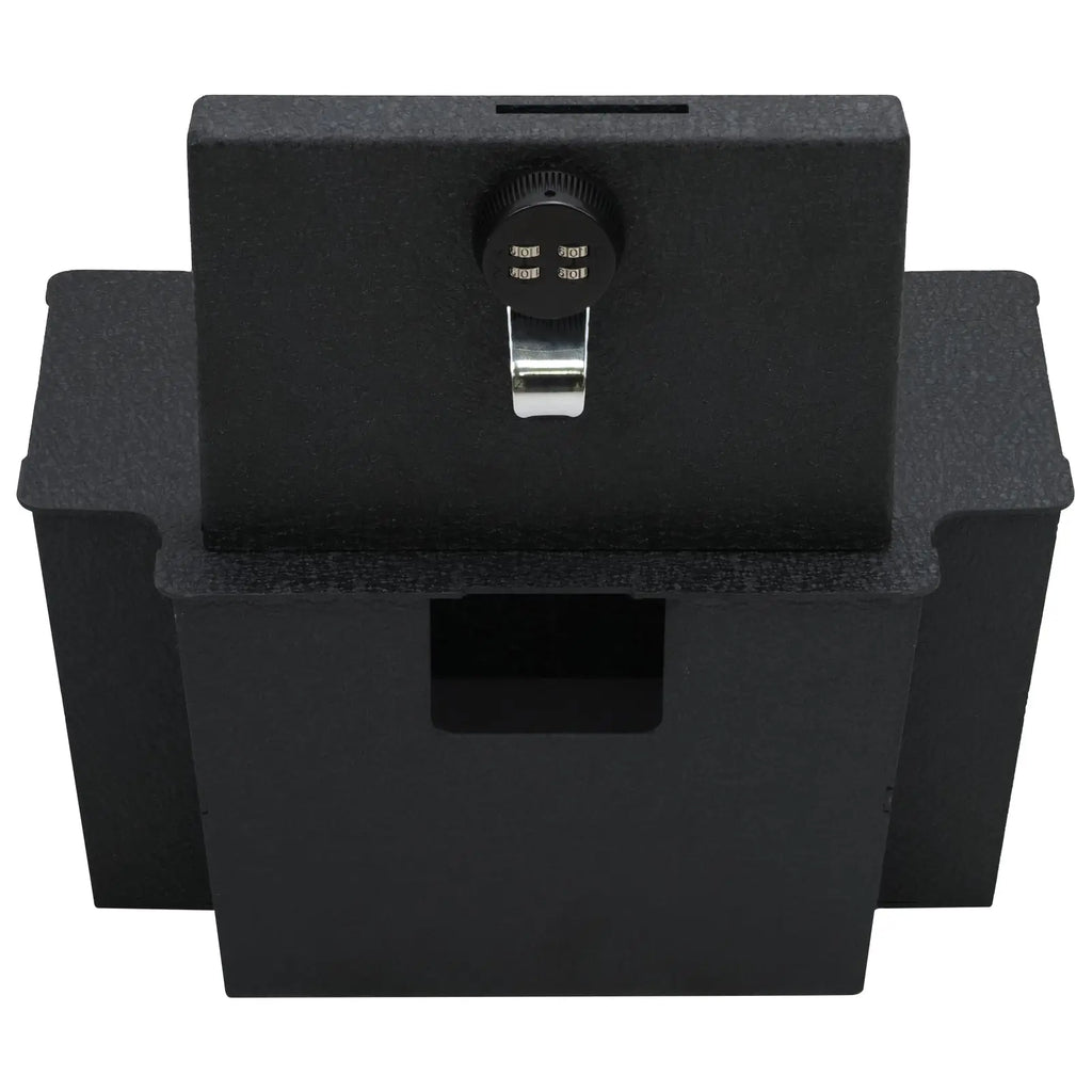 2022-2024 Chevrolet Silverado and GMC Sierra 1500 2500 3500 console 4-digit combo lock gun safe 3